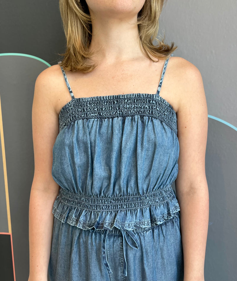 Rivina Chambray Tank