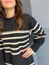 Rhythm Stripe Knit Sweater