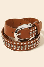 Stud Rhinestone Belt