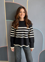 Rhythm Stripe Knit Sweater