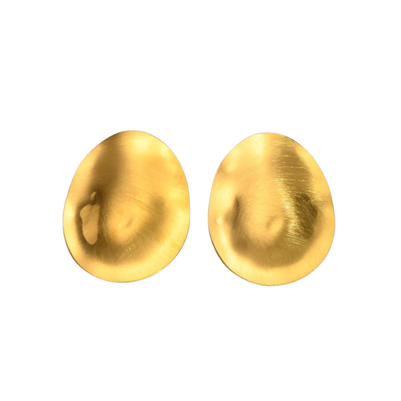 Vanessa Oval Statement Earring