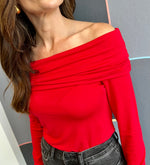 Mars Off The Shoulder Top