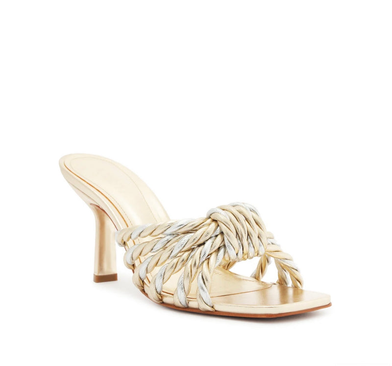 Capri Metallic Sandal