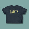 SAINTS Cropped Tee