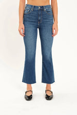 Shy Girl Cropped Flare Jean