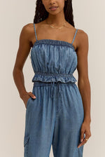 Rivina Chambray Tank