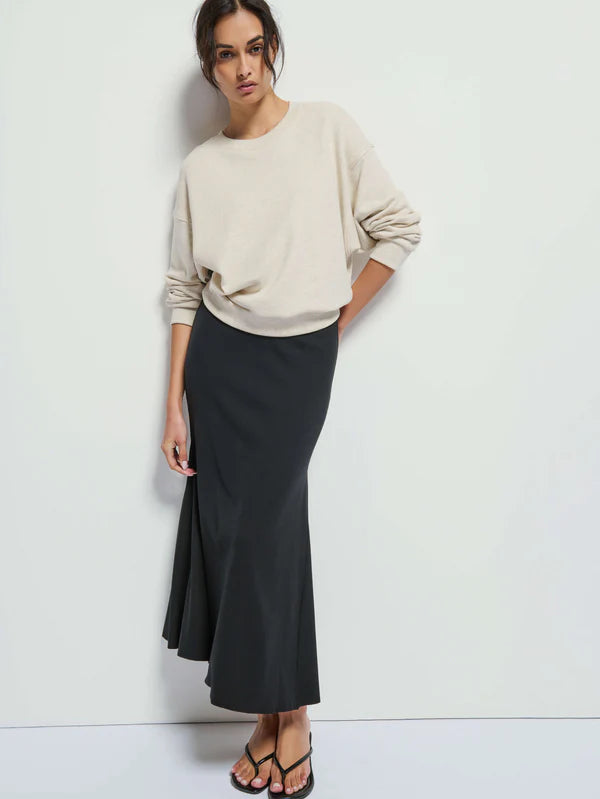 Melani Ribbed Long Skirt