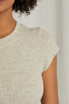 Monica Ribbed Baby Tee