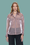 Miranda Sheer Organza Shirt