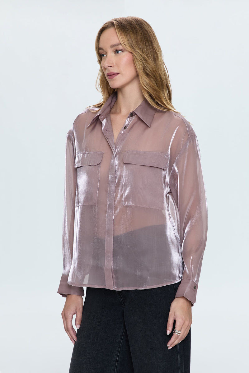 Miranda Sheer Organza Shirt