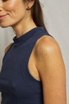 Phoebe Tank - Navy