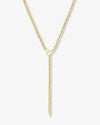 Serpent Lariat Necklace