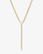 Serpent Lariat Necklace