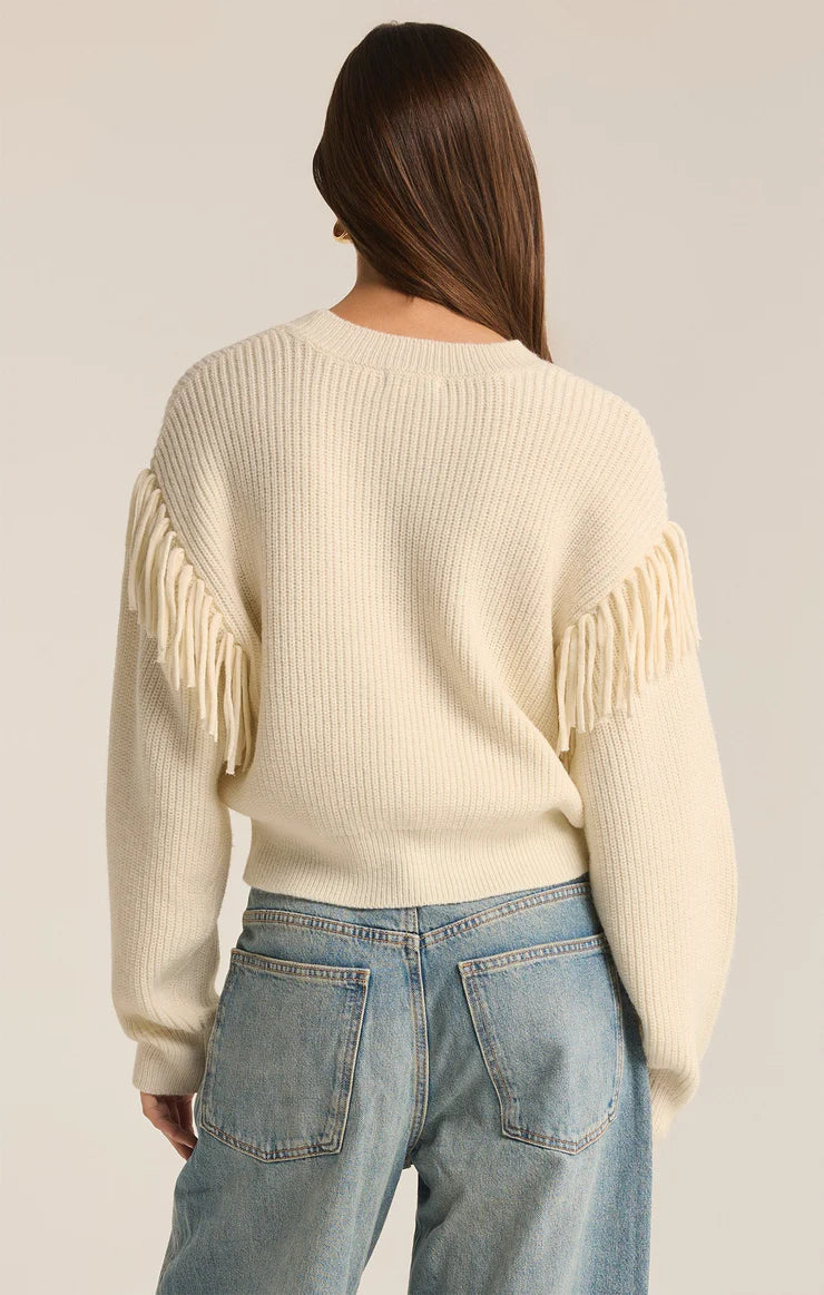 On The Fringe Sweater