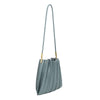 Carrie Pleated Shoulder Bag - Slate