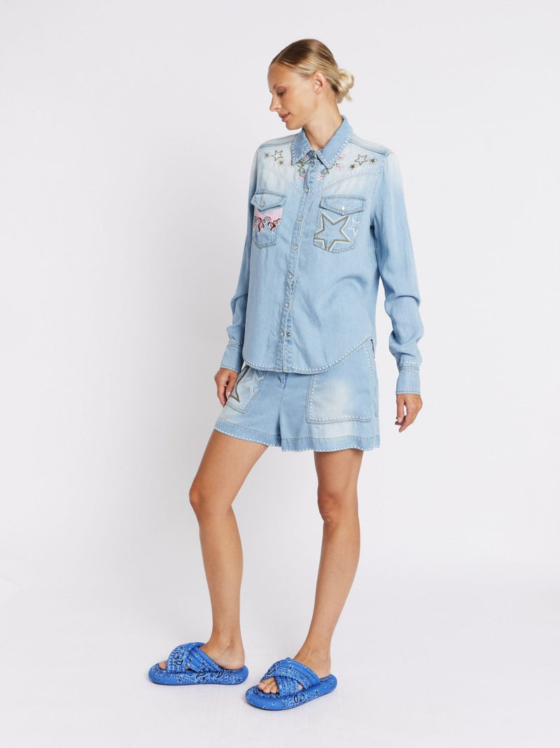 Cabana Flamme Denim Shirt