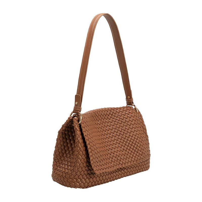 Natalia Shoulder Bag - Saddle