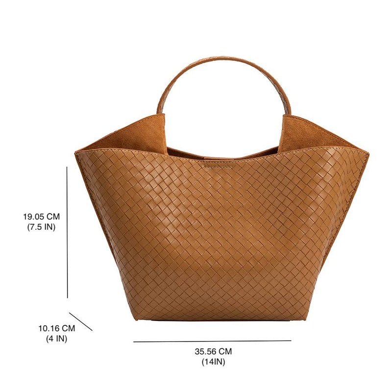 Terri Tote Bag - Tan