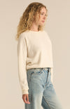 Saldana Reverse Fleece Top